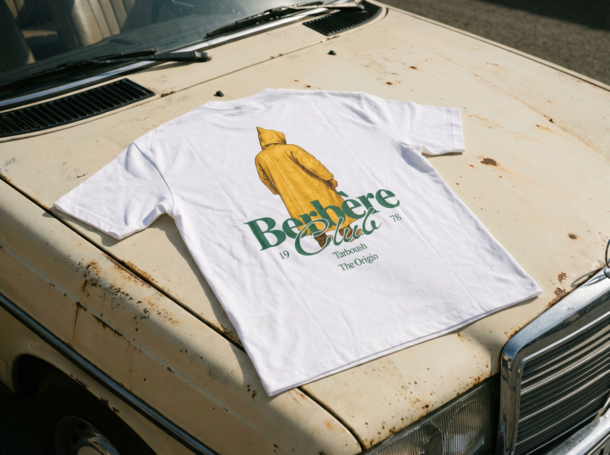 T-Shirt “Berbère Club” — Édition Limitée