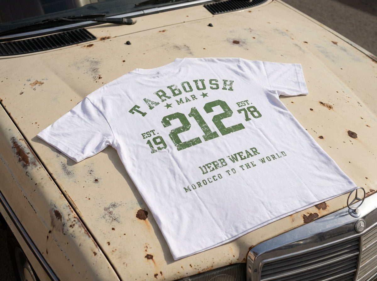 T-Shirt “Morocco To The World” — Édition Limitée