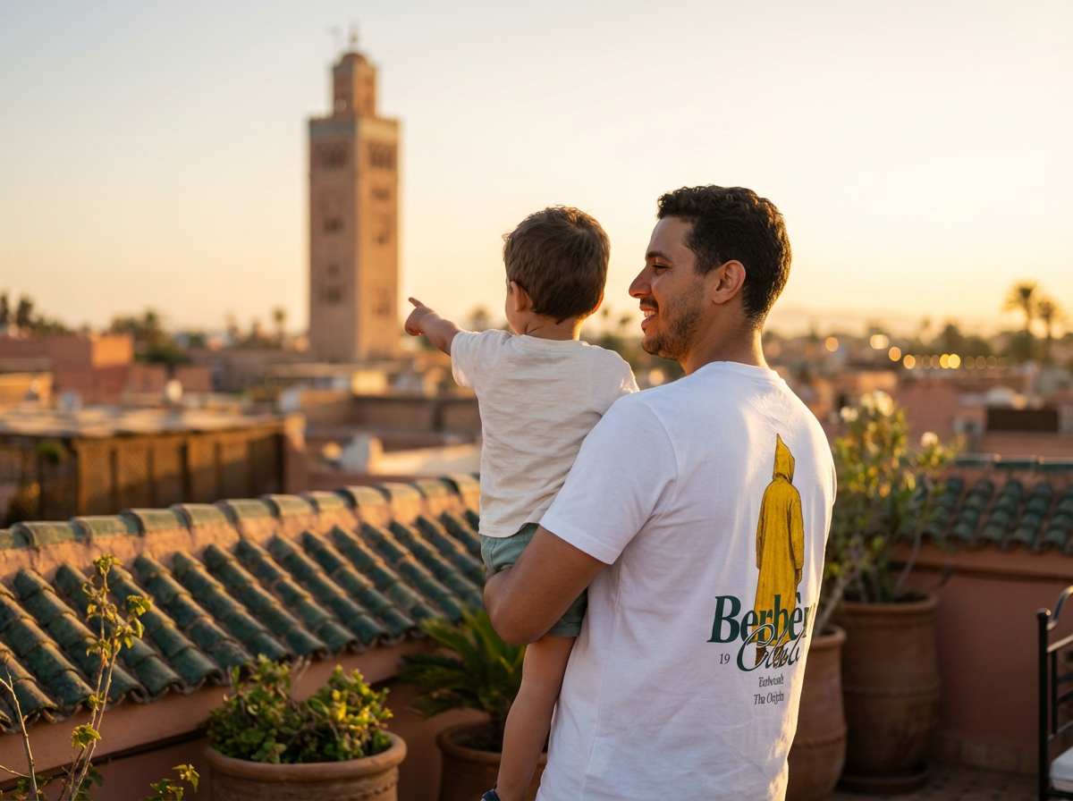 T-Shirt “Berbère Club” — Édition Limitée